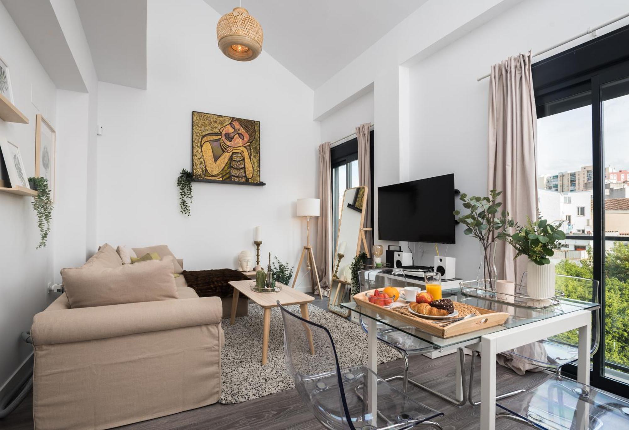 Duplex Buddha Malaga Centro Ngoại thất bức ảnh